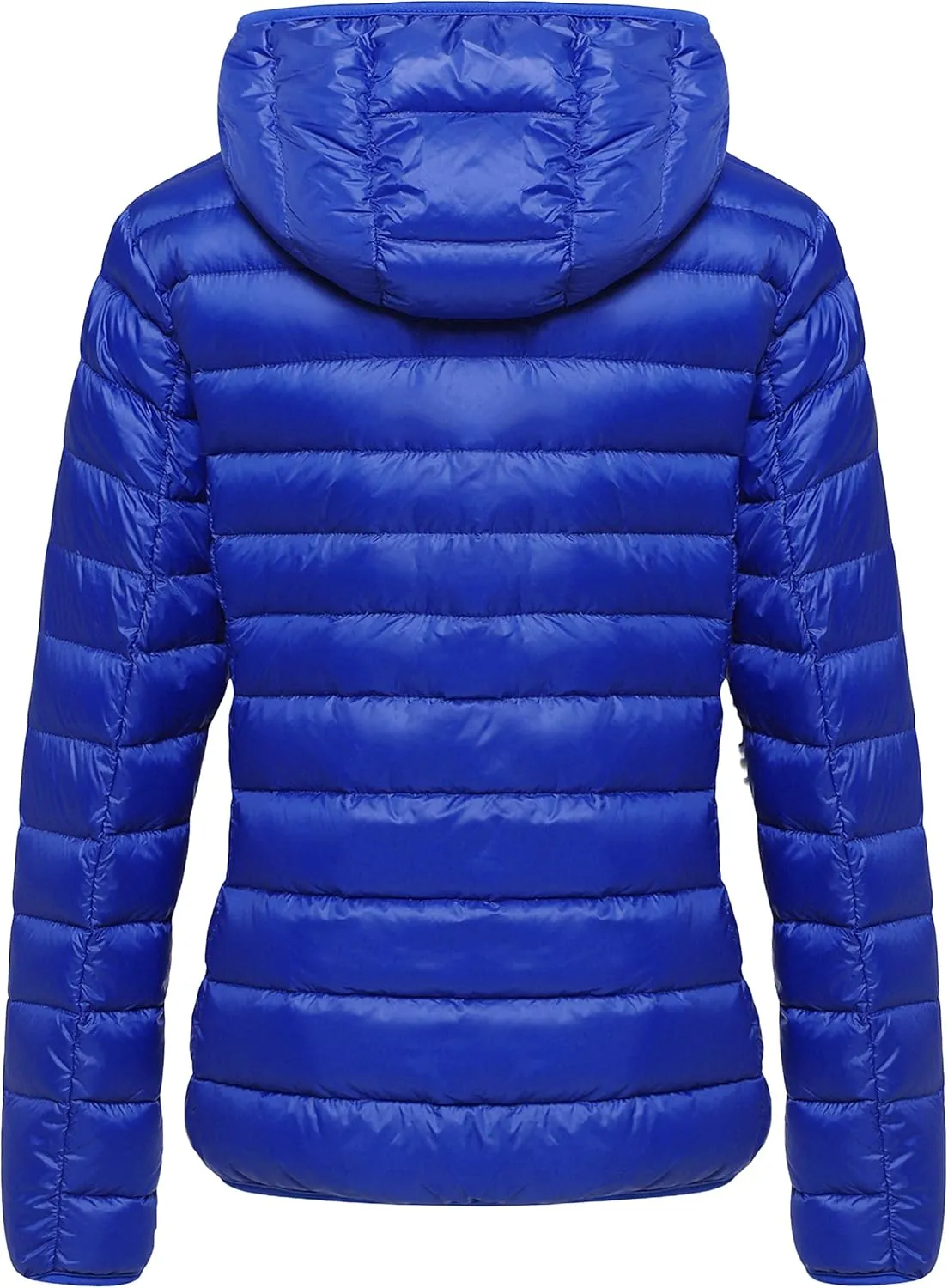 Wantdo Women's Hooded Packable Ultra Light Weight Short Down Jacket