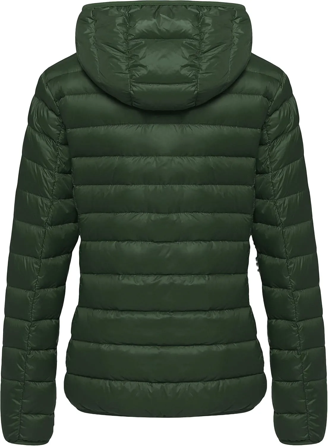 Wantdo Women's Hooded Packable Ultra Light Weight Short Down Jacket