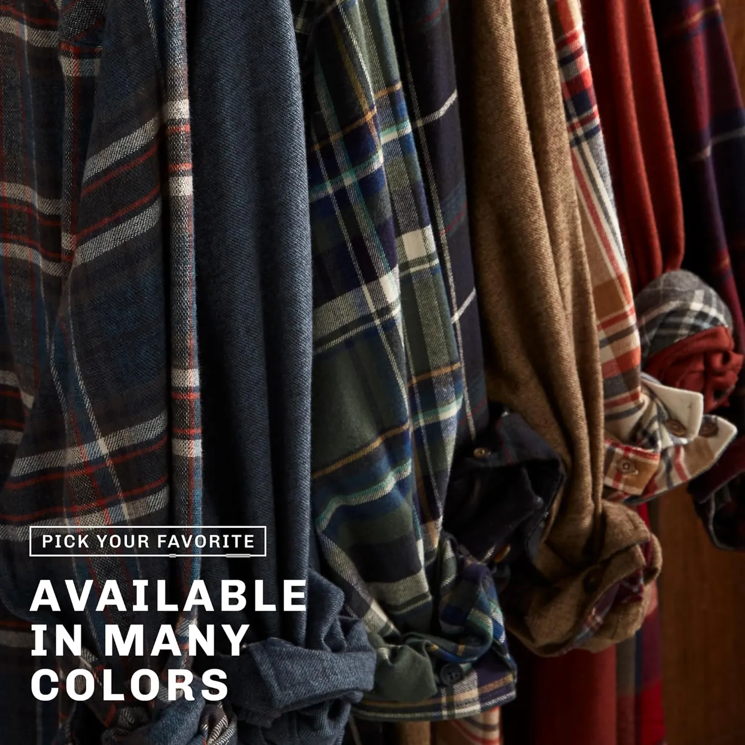 Weatherproof Vintage Mens Casual Soft Brushed Plaid Button-Down Flannel Shirt
