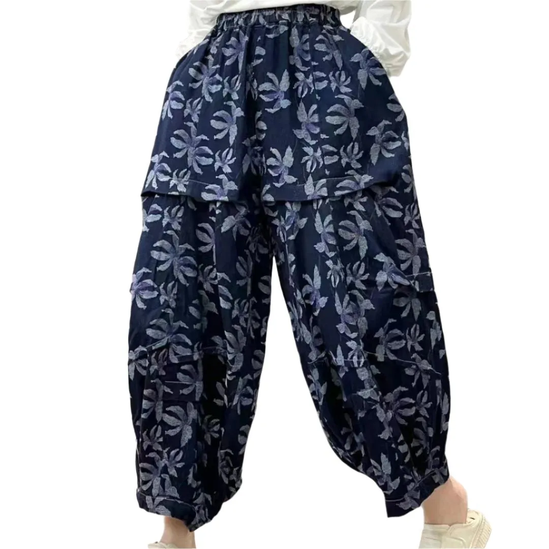 Women's Pants Japanese Style Printing