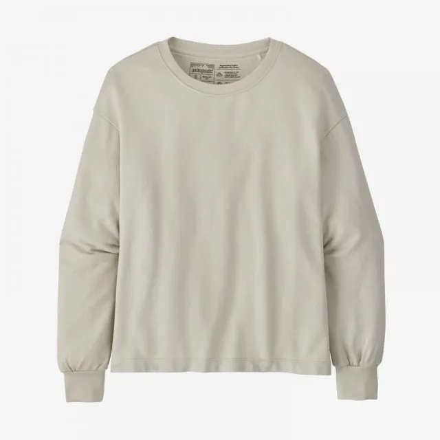 Womens Regenerative Organic Certified Cotton Essential Pullover