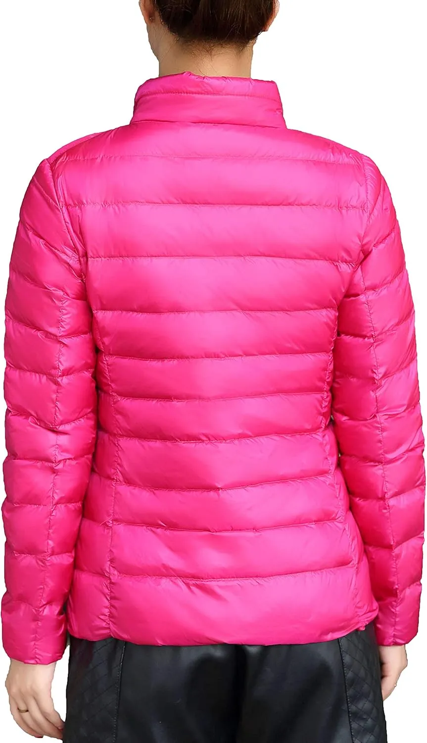Women's Ultra Light Weight Outdoor Coat Packable Outwear Puffer Down Jacket