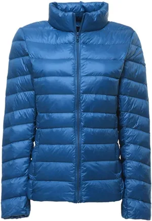 Women's Ultra Light Weight Outdoor Coat Packable Outwear Puffer Down Jacket