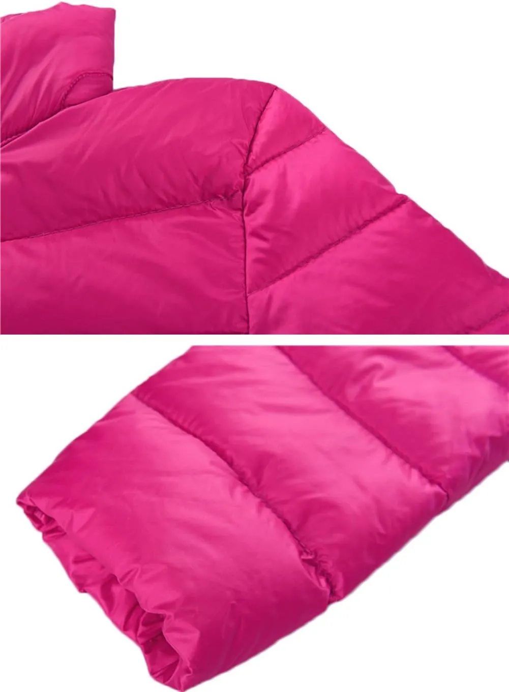 Women's Ultra Light Weight Outdoor Coat Packable Outwear Puffer Down Jacket