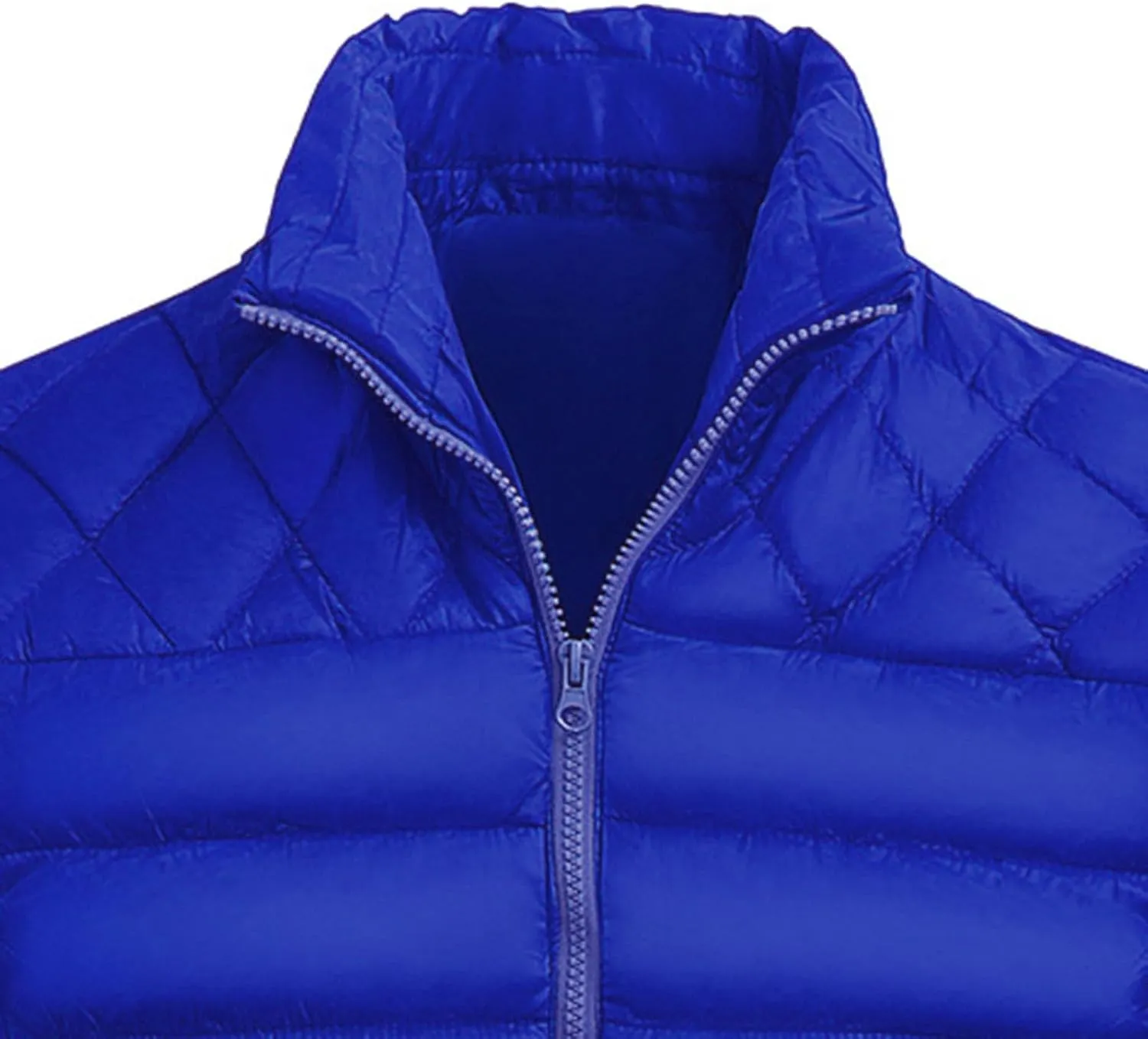 Ymosrh Mens Waterproof Jacket Men's Autumn Winter Zipper Warm Down Jacket Packable Light Coat Jackets for Men
