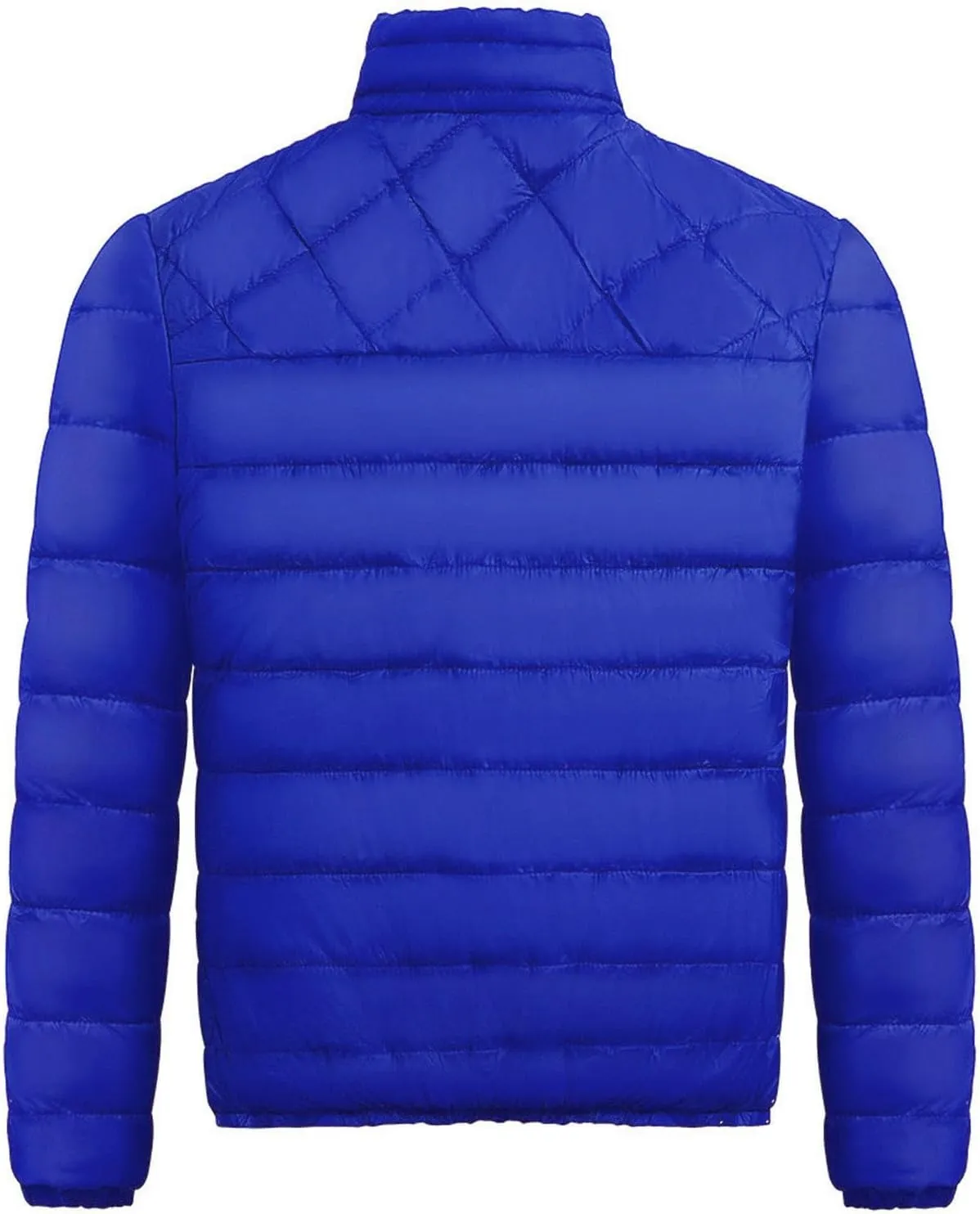 Ymosrh Mens Waterproof Jacket Men's Autumn Winter Zipper Warm Down Jacket Packable Light Coat Jackets for Men
