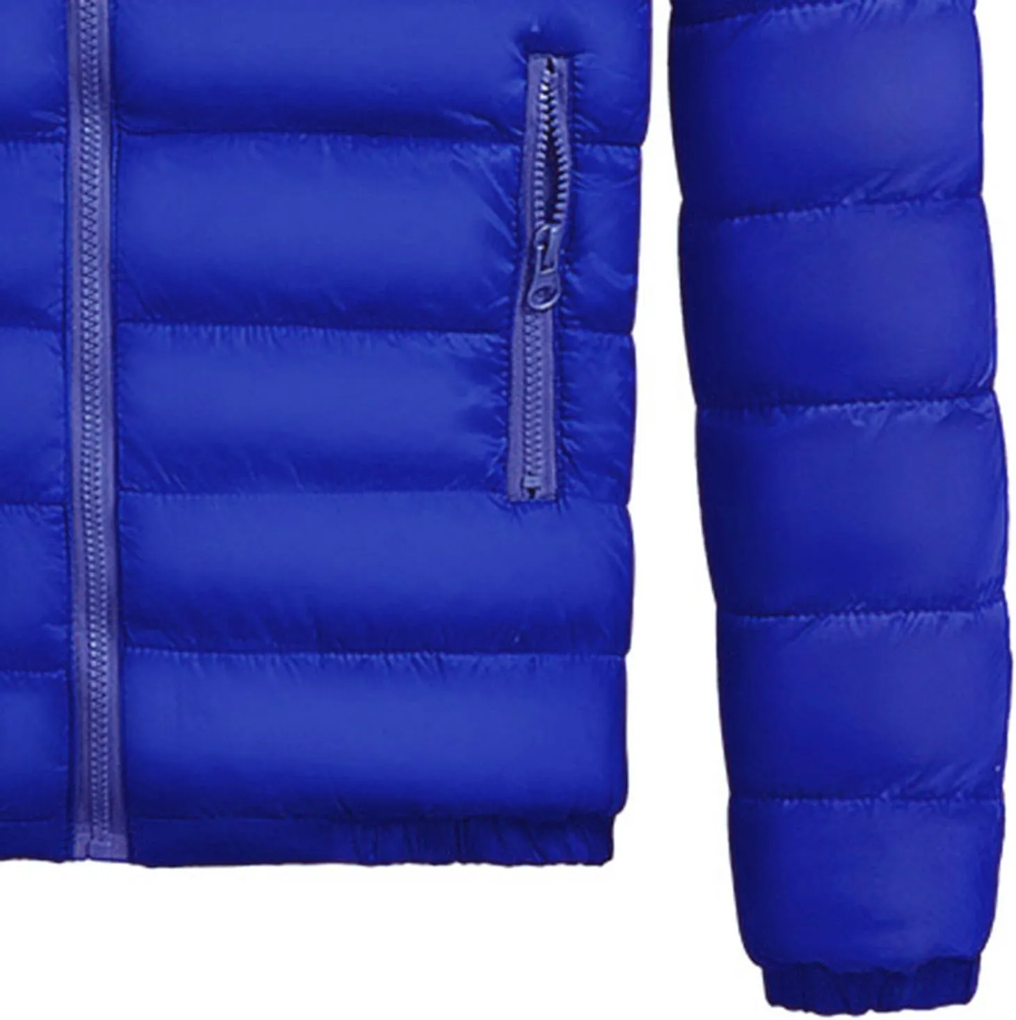 Ymosrh Mens Waterproof Jacket Men's Autumn Winter Zipper Warm Down Jacket Packable Light Coat Jackets for Men